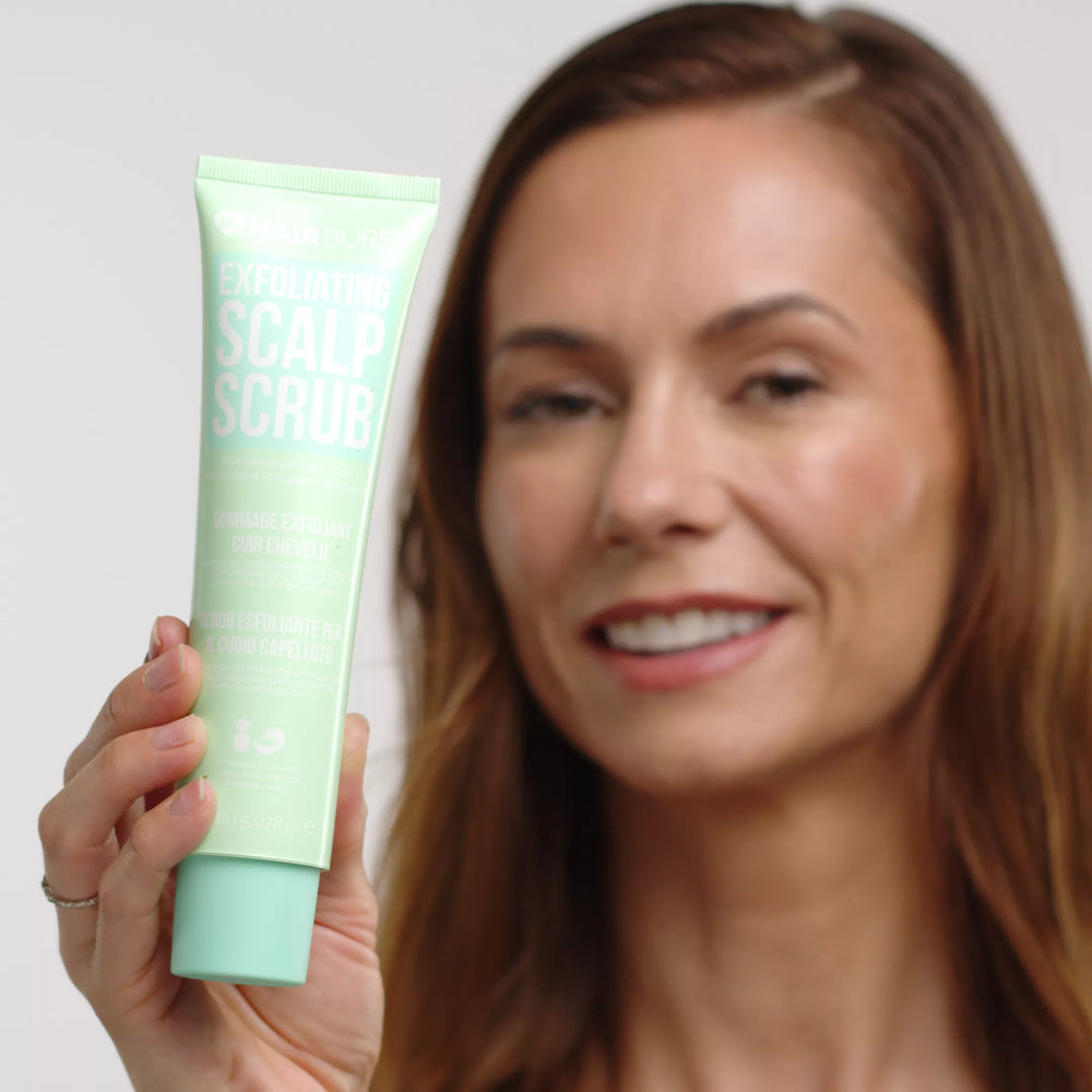 Exfoliačný peeling na mastné vlasy