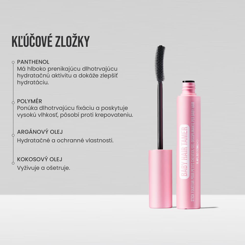 Fixačná riasenka na baby vlásky