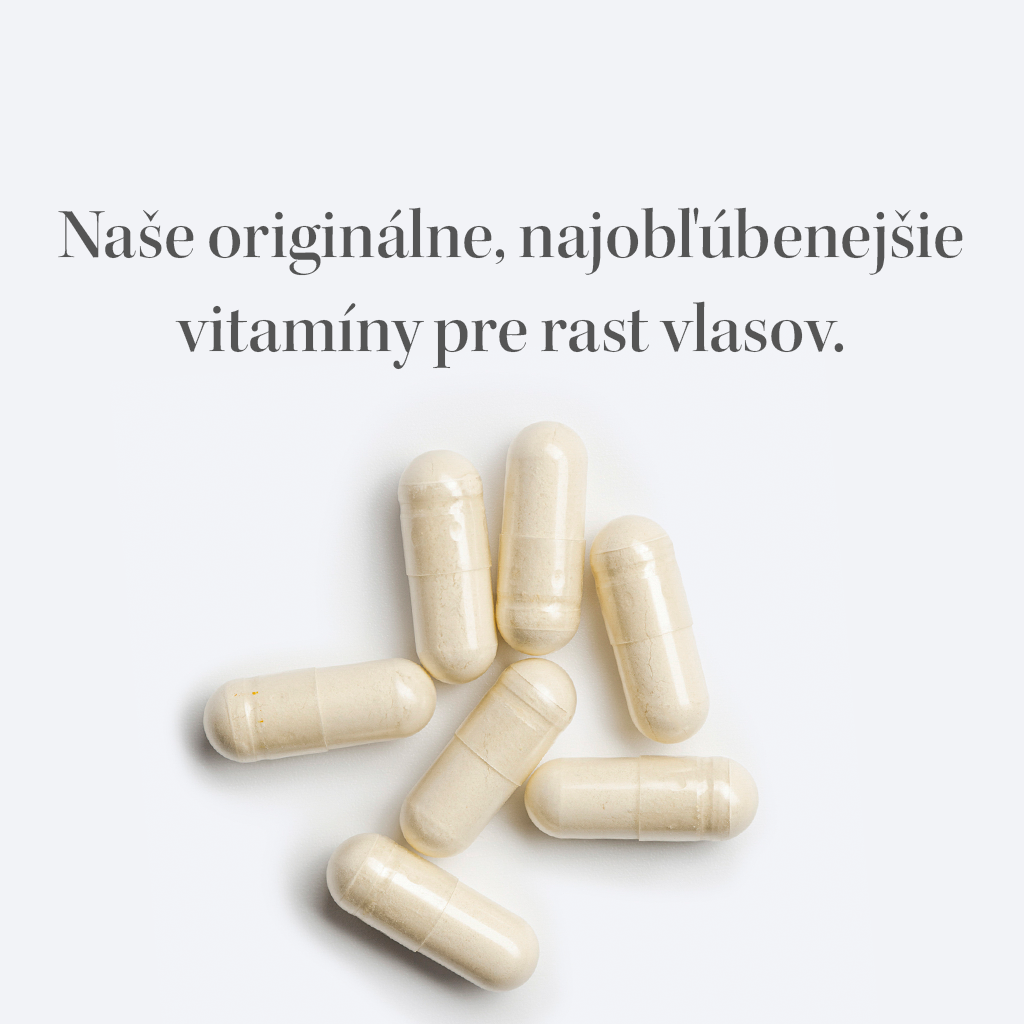 Vitamíny na rast vlasov (s kolagénom)