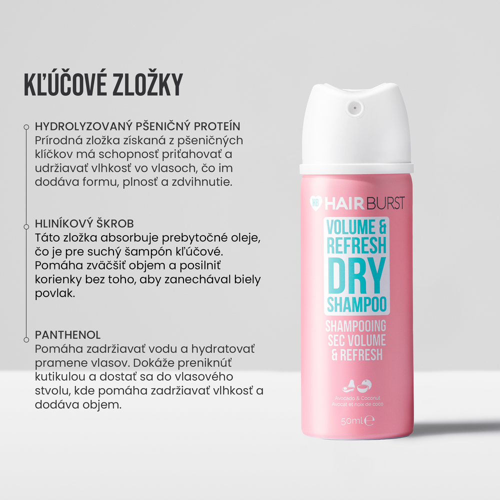 Mini Suchý šampón Volume & Refresh