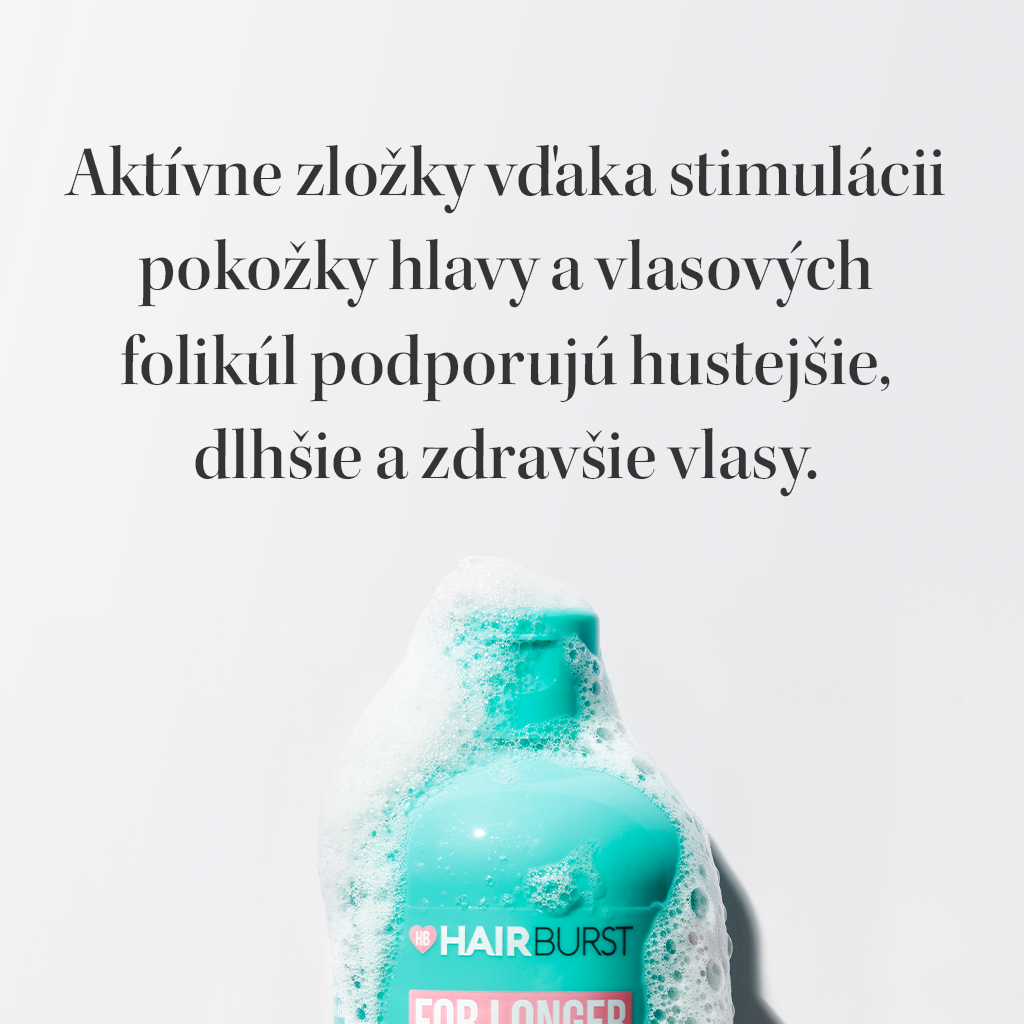 Šampón na dlhšie a silnejšie vlasy