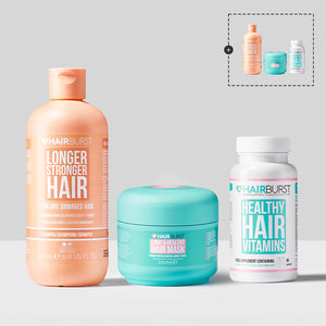 Revitalizačné trio pre poškodené vlasy
