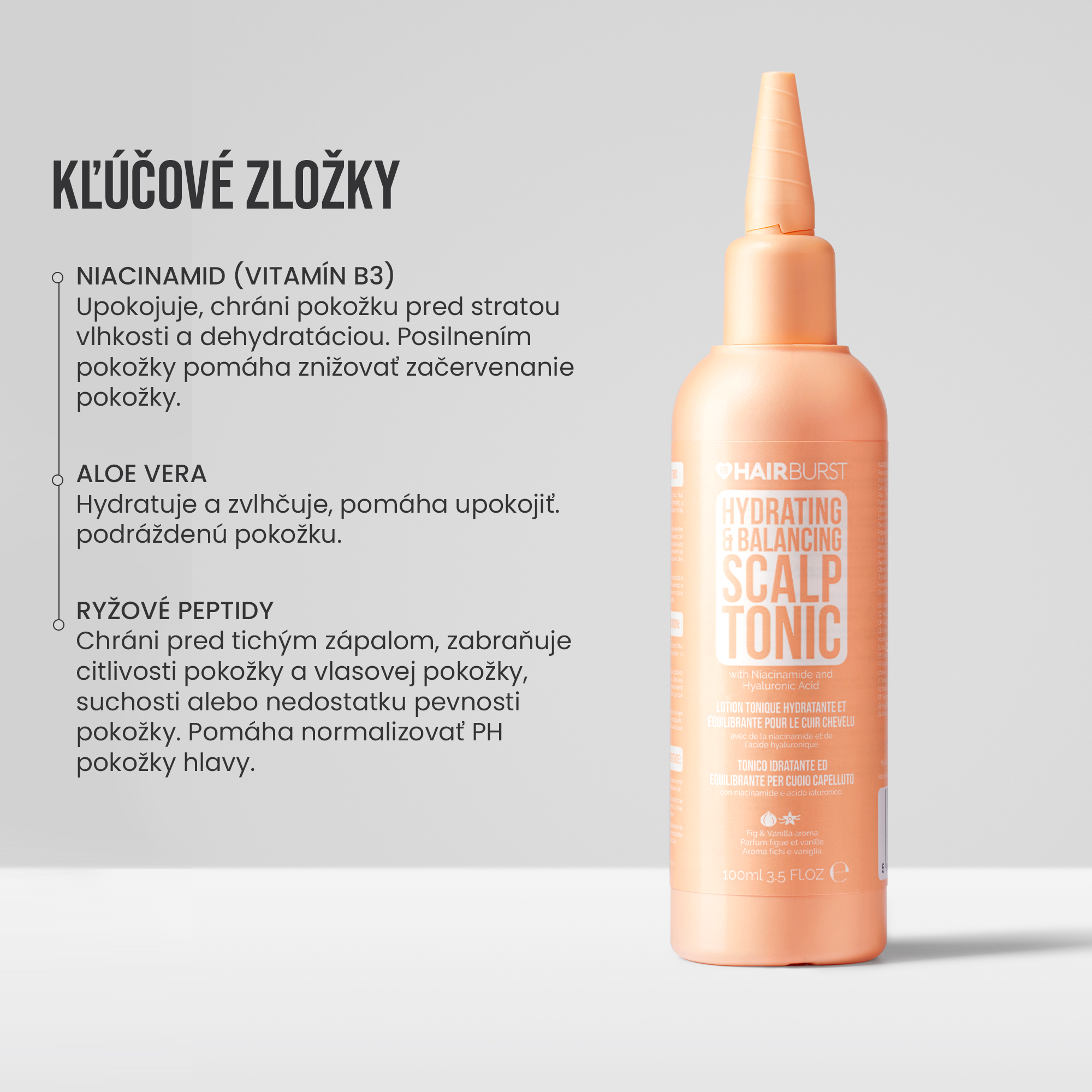 Hydratačné tonikum proti lupinám