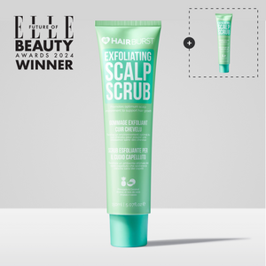 Exfoliačný peeling na mastné vlasy