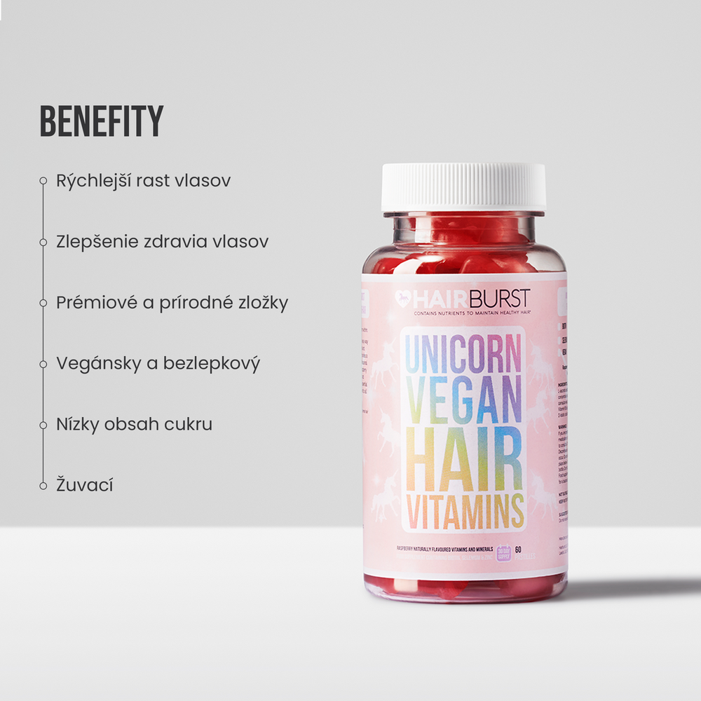 Vegánske vitamíny na rast vlasov 1MS