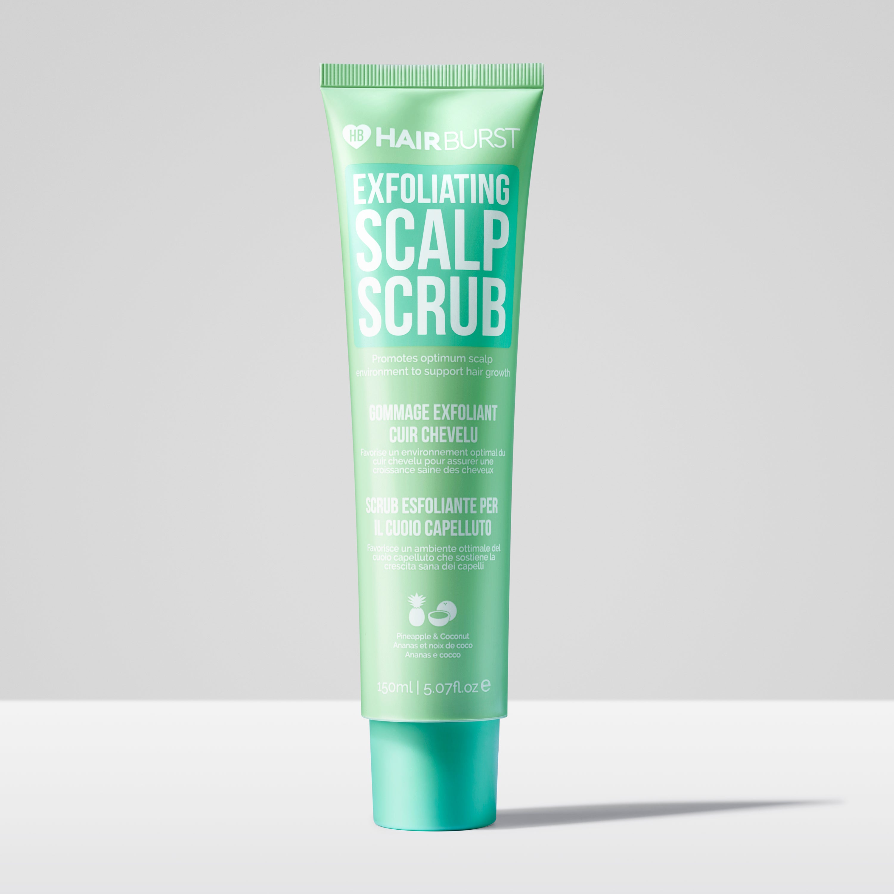 Exfoliačný peeling na mastné vlasy