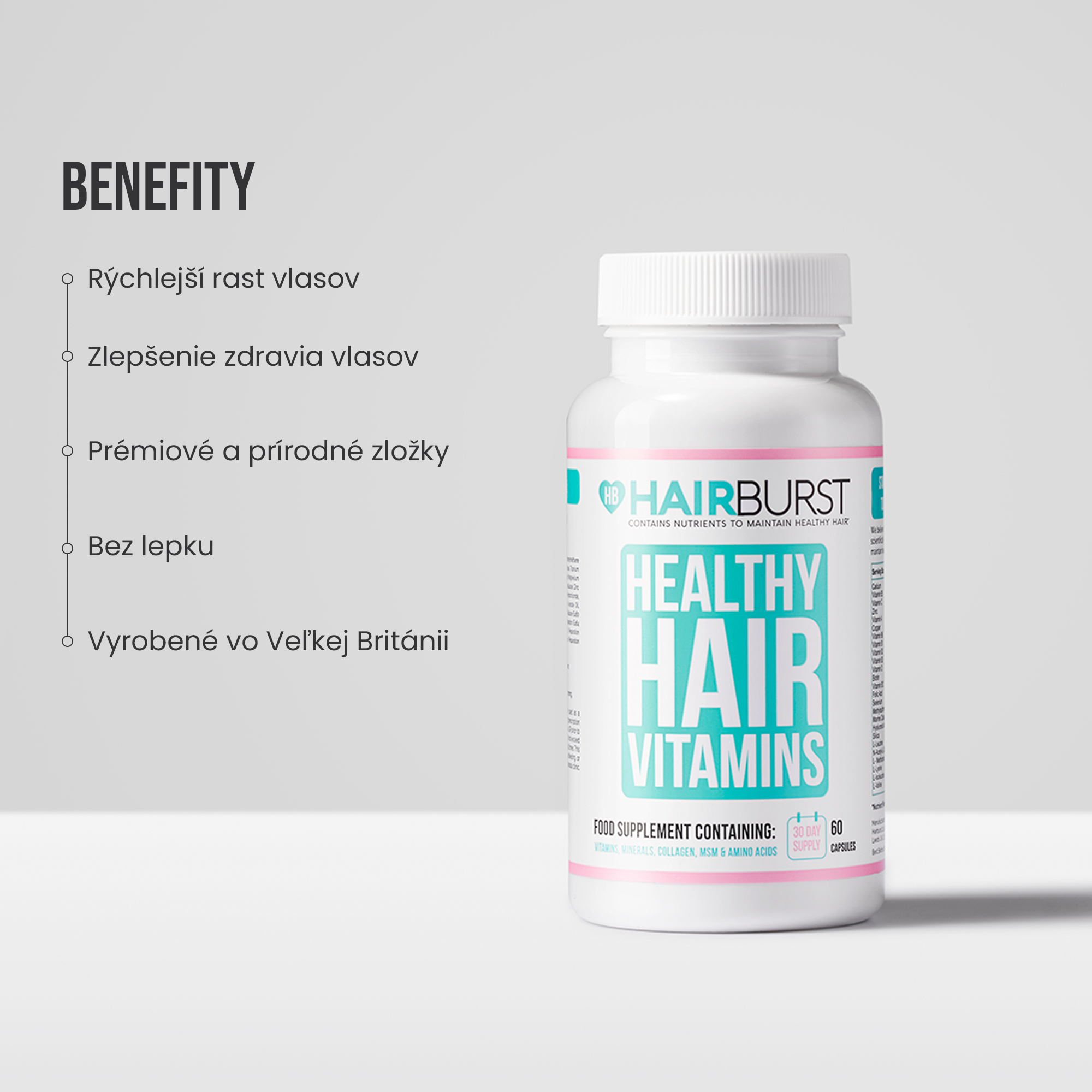 Zdravé vlasové vitamíny 6MS