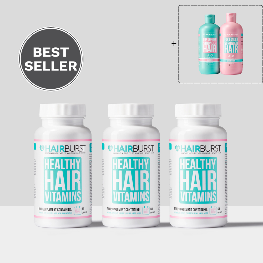 Vitamíny na rast vlasov (s kolagénom) 3-mesačné predplatné